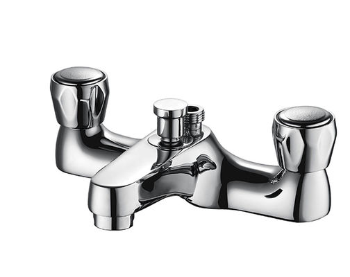 Rust Resistant Bath Shower Mixer Taps   Two Handle Sink Faucet Tap