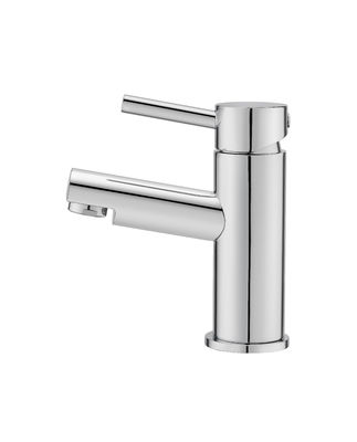 Deck Mounted Basin Mixer Taps Polished Chrome Finish 150mm Height