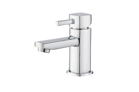 Contemporary Brass Basin Mixer Taps Faucet With Single Handle T8182W