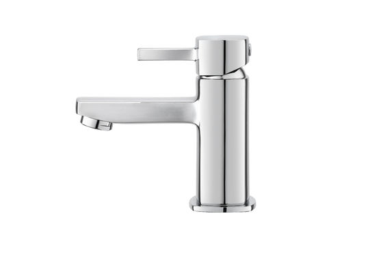 Contemporary Brass Basin Mixer Taps Faucet With Single Handle T8182W