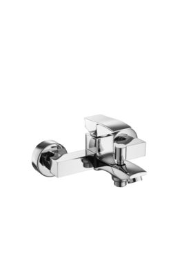Contemporary Wall Mounted Shower Mixer Taps Brass Material T2041