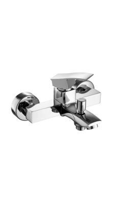 Contemporary Wall Mounted Shower Mixer Taps Brass Material T2041
