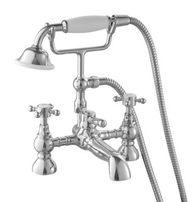 Brass Bathroom Vanity Faucets , Modern Bath Mixer Taps With Shower