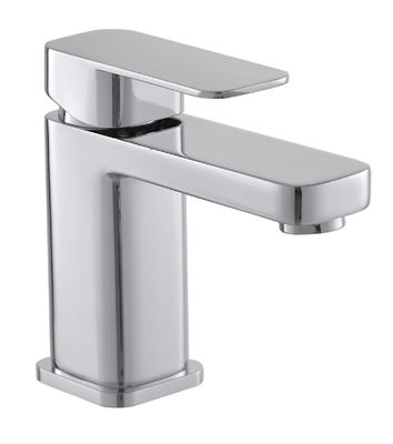 Chrome Finish Basin Mixer Taps Customized Bathroom Sink Faucets