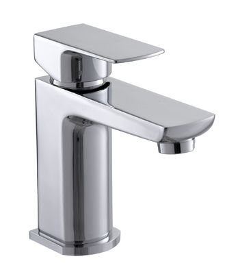 Chrome Contemporary Basin Taps Mixer Brass For Laundry Room