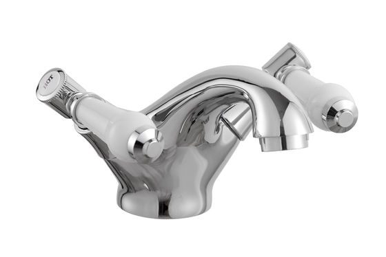Kitchen Basin Mixer Taps Faucet Polished With Chrome Finish