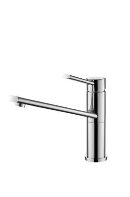 Brass Kitchen Mixer Taps Chrome Finish Polished with Single Handles