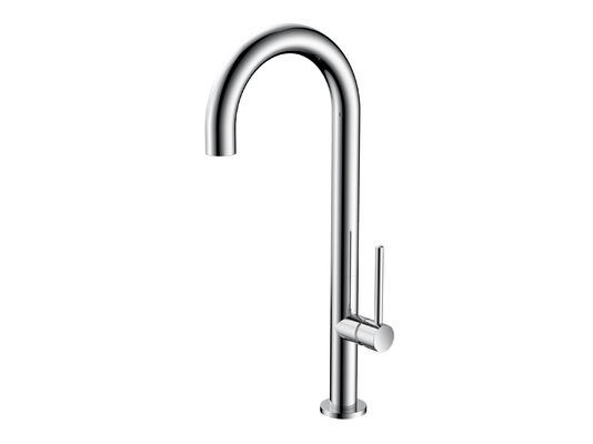 Single Handle Kitchen Sink Faucet , Contemporary Kitchen Brass Mixer Tap