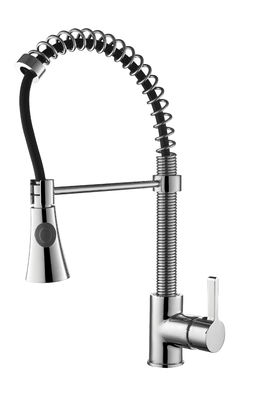 Kitchen Sink Tap Flexible Kitchen Faucet Brass Material Polished
