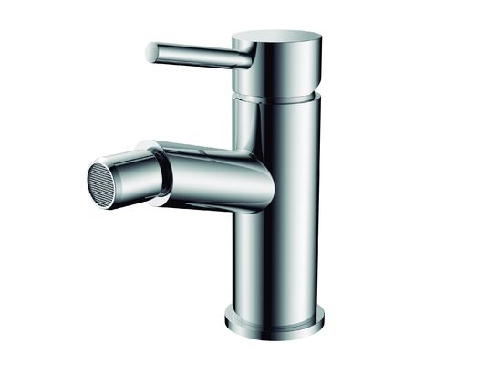 Modern Brass Bidet Mixer Taps Chrome Finish With Double Handle