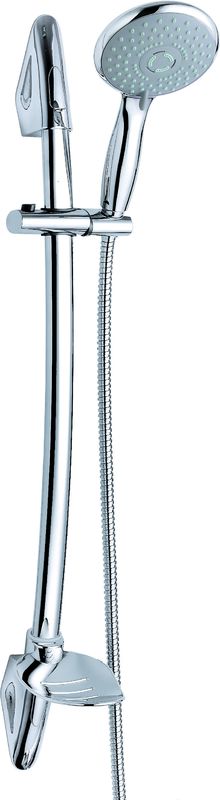 Chrome Brass Modern Shower Adjustable Riser Rail For Bathroom