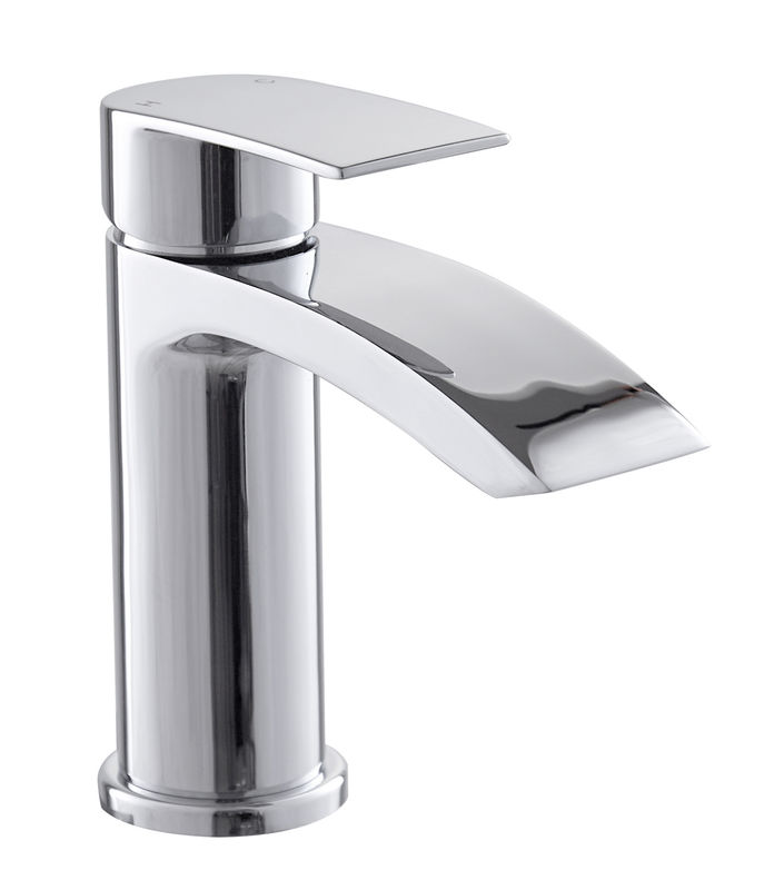 Luxury Single Lever Basin Tap Deck Mounted Modern Taps For Wash Basin