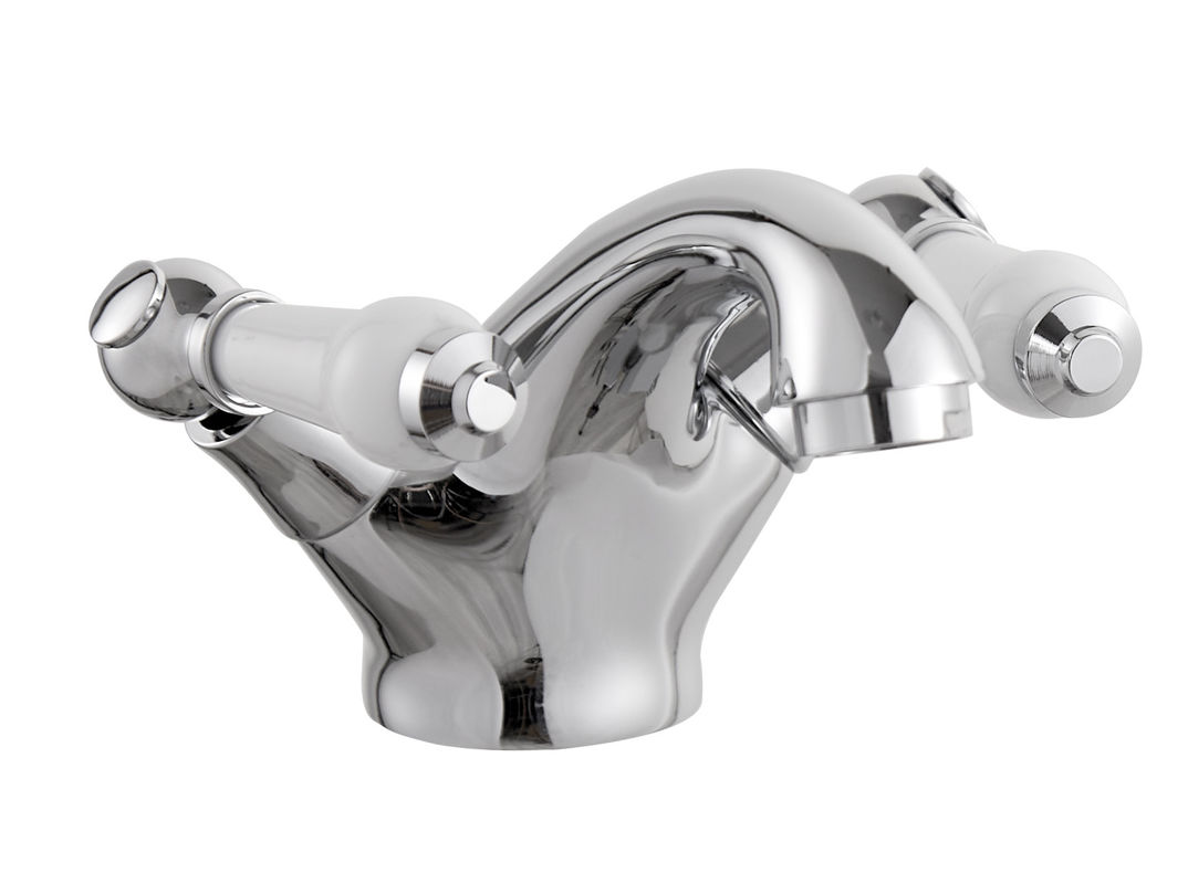 Easy Clean Basin Mixer Taps Modern Style Hot Cold Water Mixer Taps