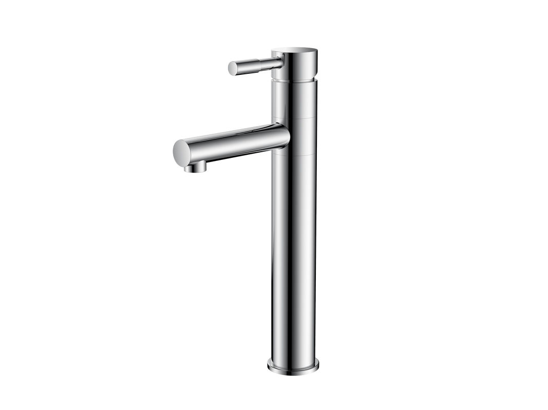 High Rise Single Lever Kitchen Mixer Taps Faucet Polished Surface Treatment