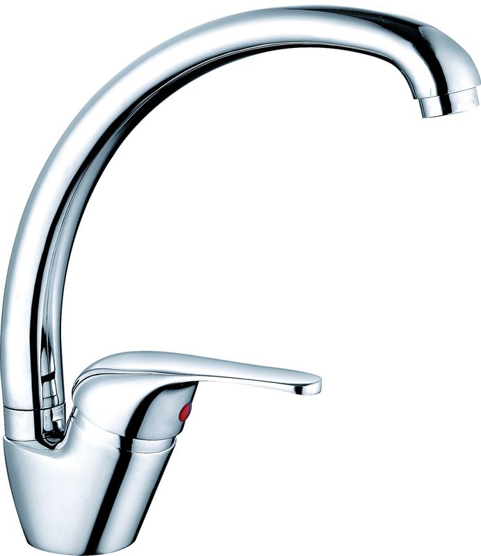 Household Modern Style Kitchen Taps , Kitchen Sink Mixer Faucet